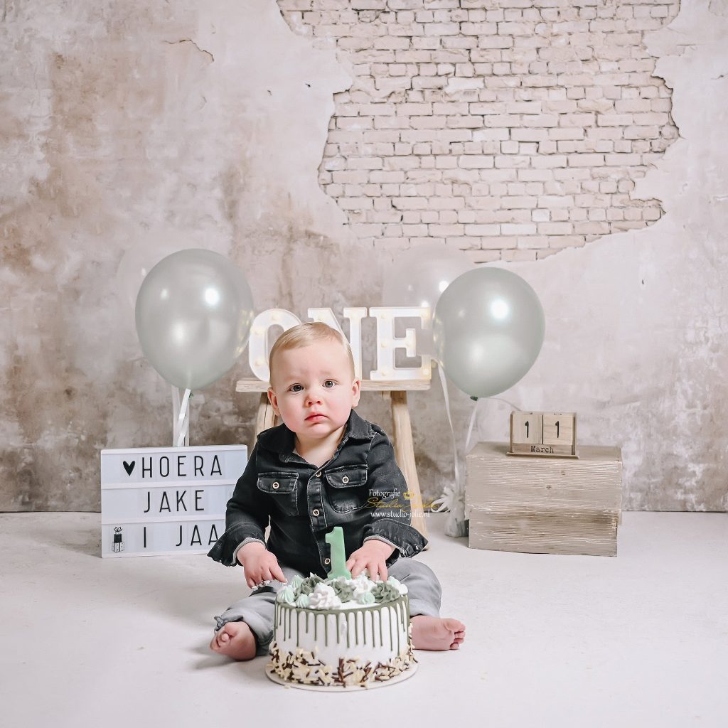 eerste verjaardag shoot